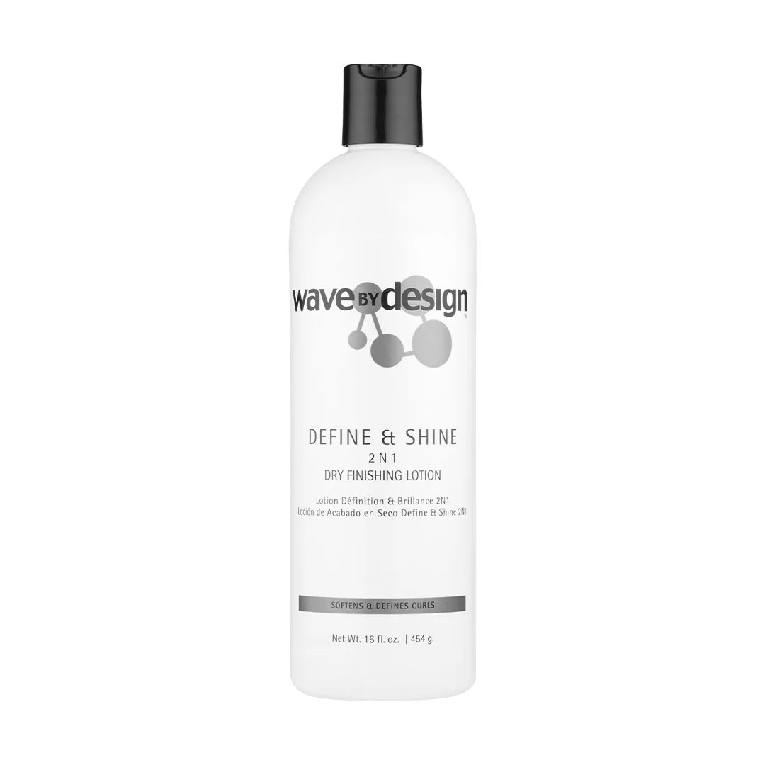 Design Essentials Wave By Design Define &amp; Shine 2N1 Dry Finishing Lotion-Choose