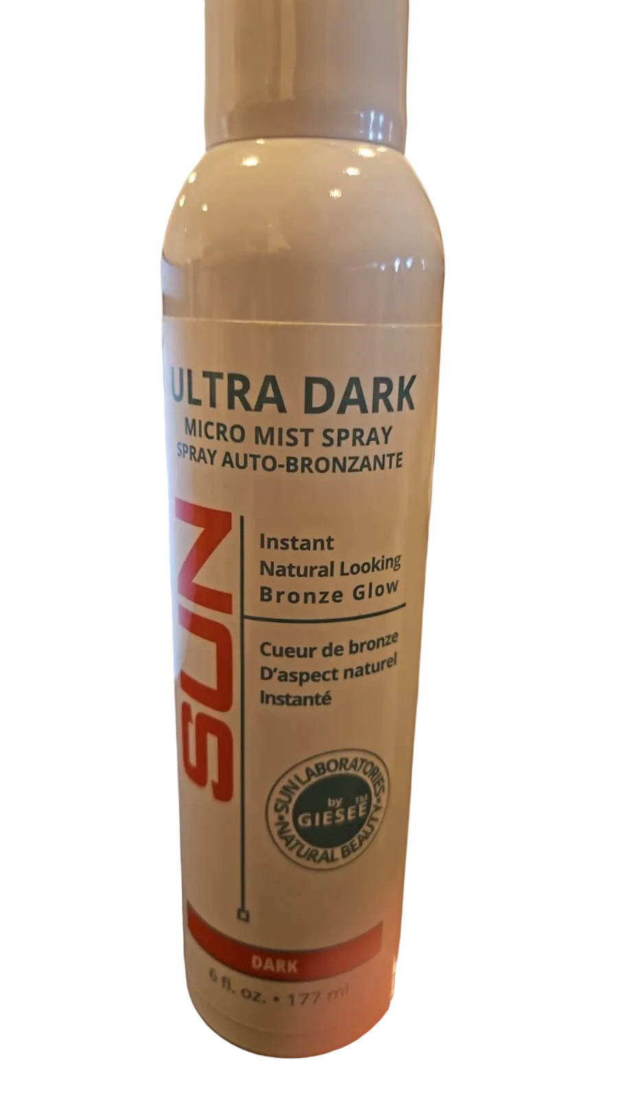 Sun Ultra Dark Micro Mist Spray Bronze Gold 6 fl oz