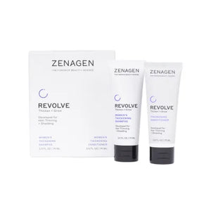 Zenagen Revolve Women's Travel Shampoo & Conditioner 2.5oz Duo