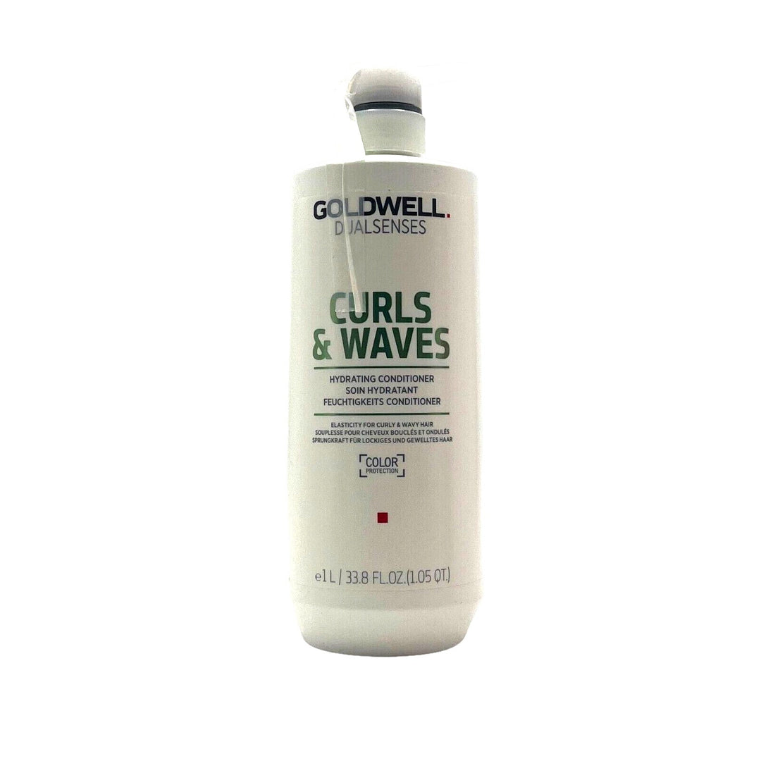 Goldwell Curls & Waves Hydrating Conditioner - Curly & Wavy Hair 33.8 oz