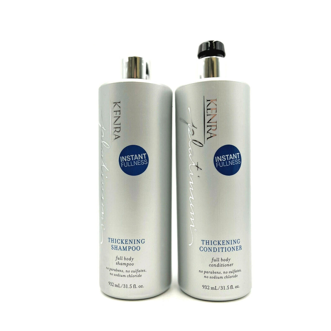 Kenra Platinum Thickening Shampoo & Conditioner Full Body 31.5 oz