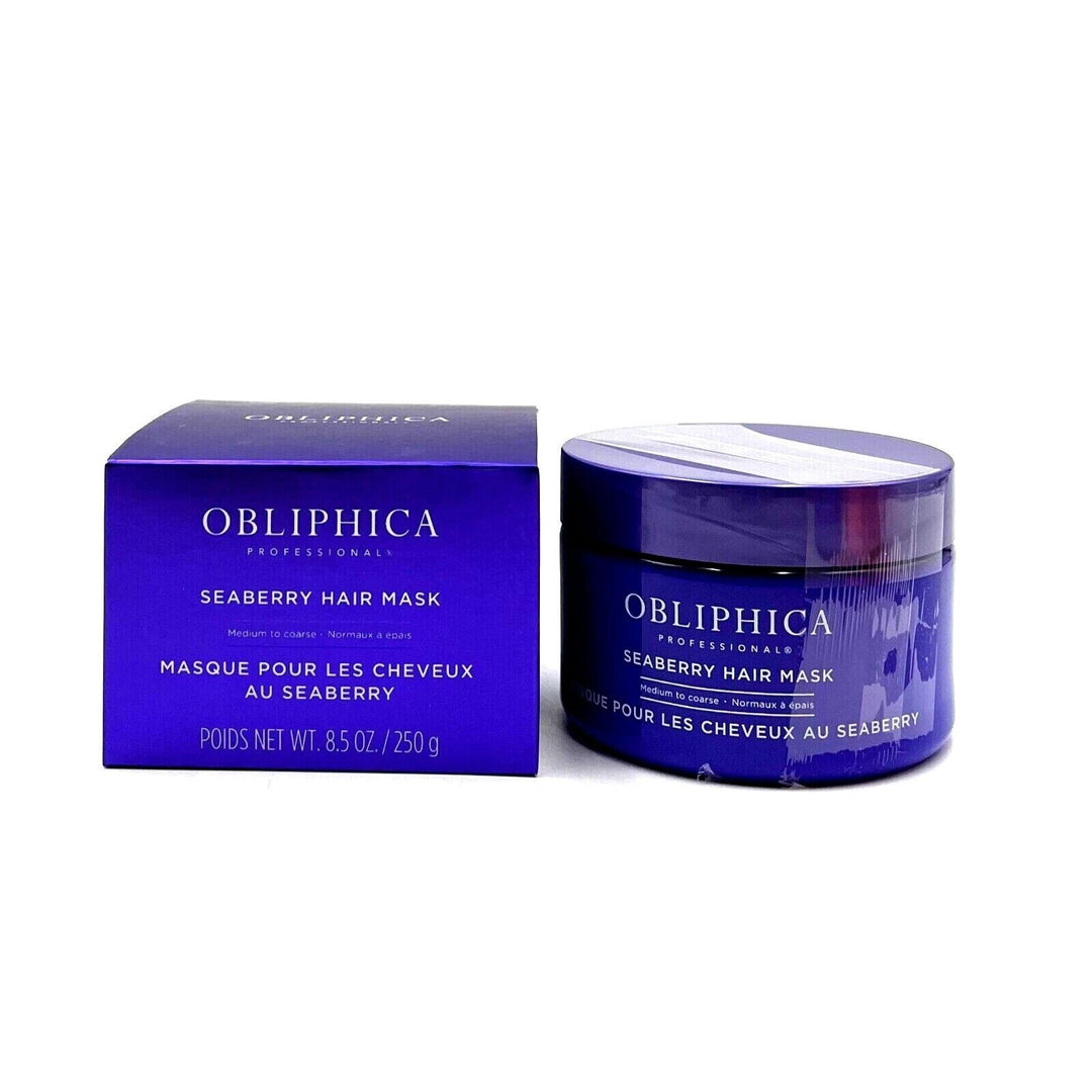 Obliphica Seaberry Hair Mask Medium To Coarse Hair 8.5 oz