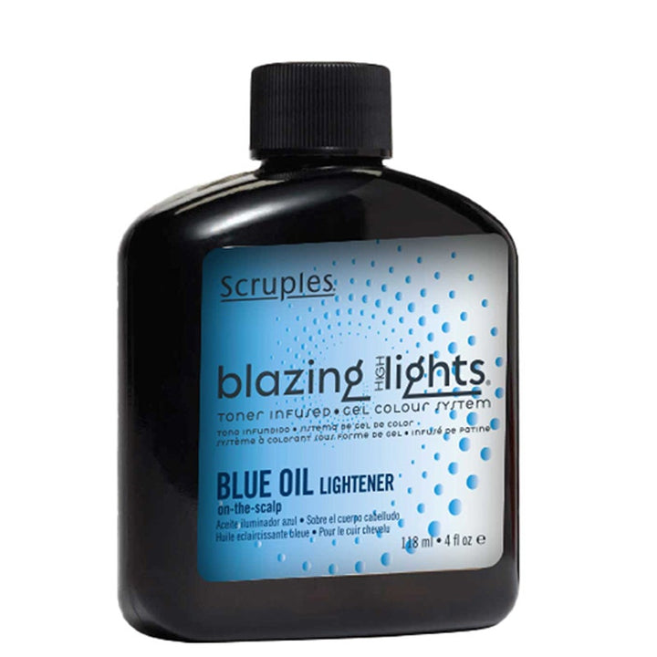 Scruples Blazing Highlights Toner Infused Gel Blue Oil Lightener, 4 oz-2 Pack