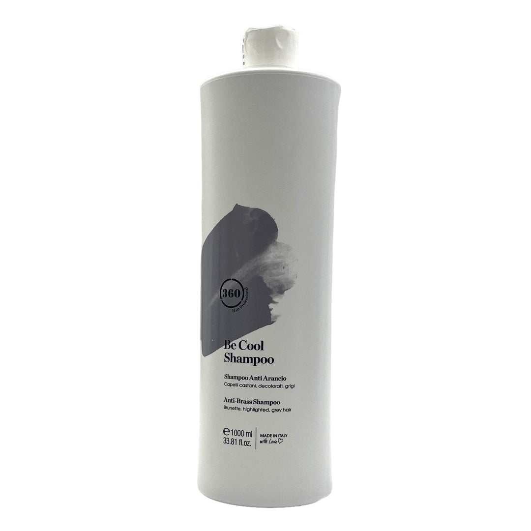 360 Be Cool Shampoo  33.8 fl.oz Anti-Brass Brunette,Highlighted,Grey Hair