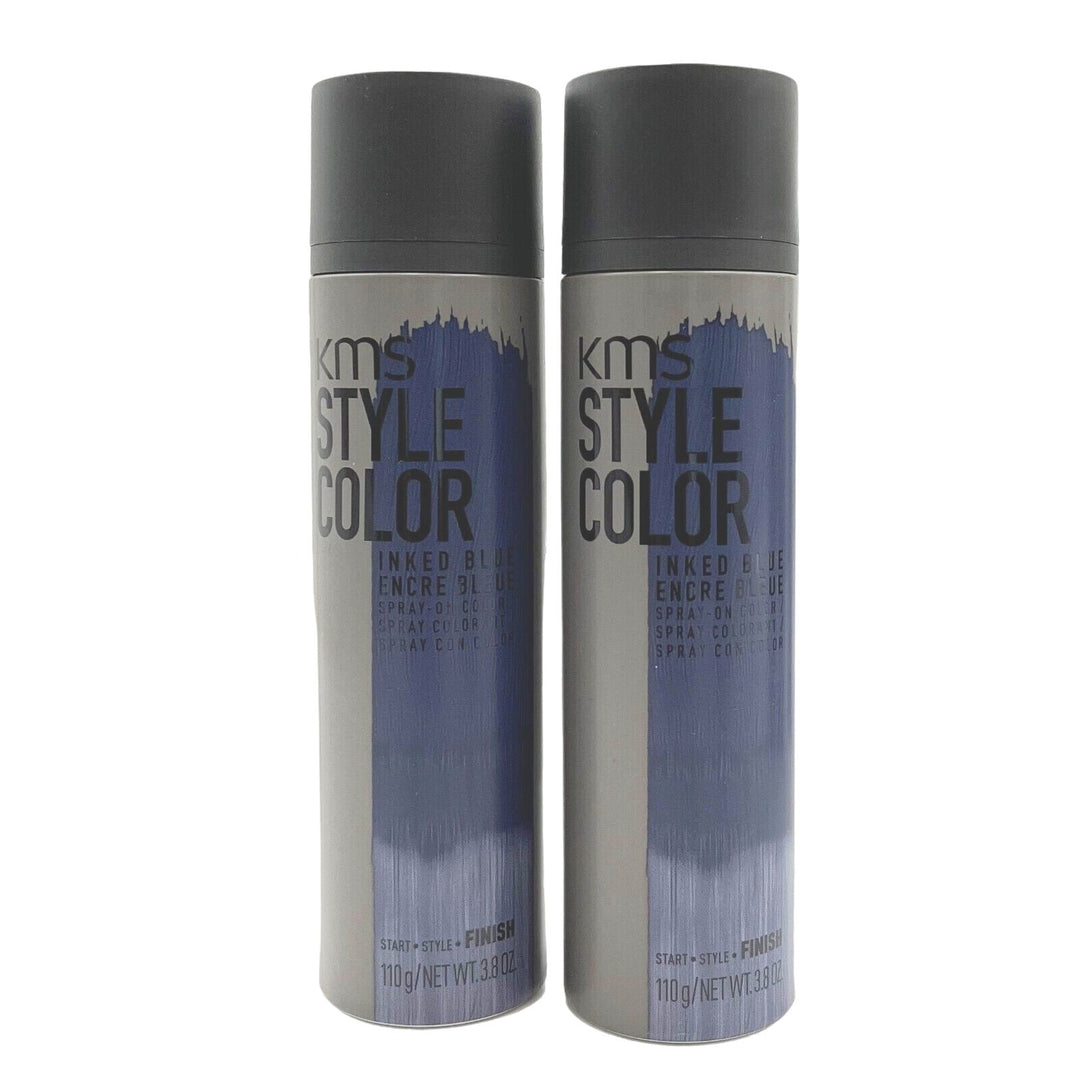 kms Style Color Inked Blue Spray On Color 3.8 oz-2 Pack