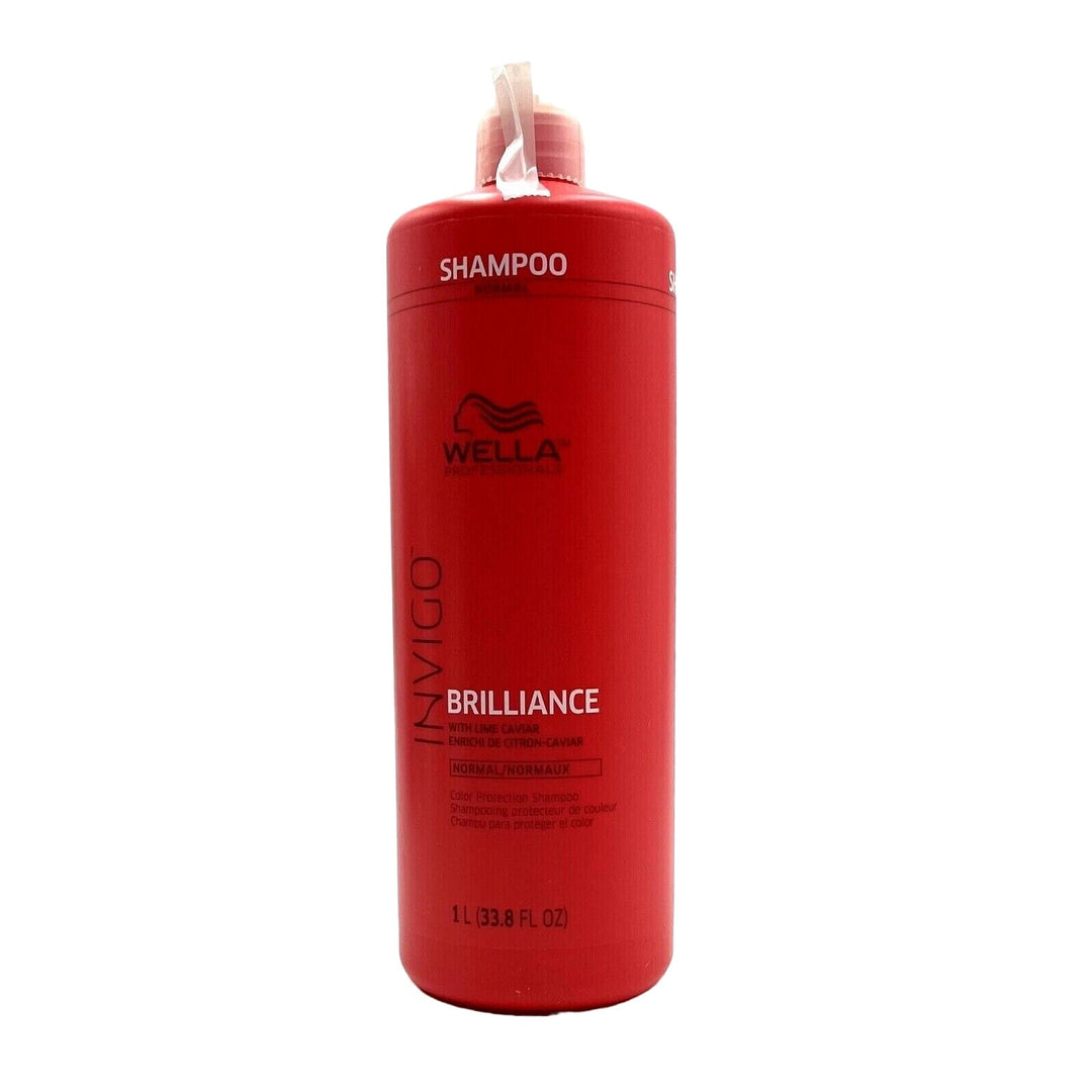 Wella Invigo Brilliance Vibrant Color Shampoo /Normal Hair 33.8 oz