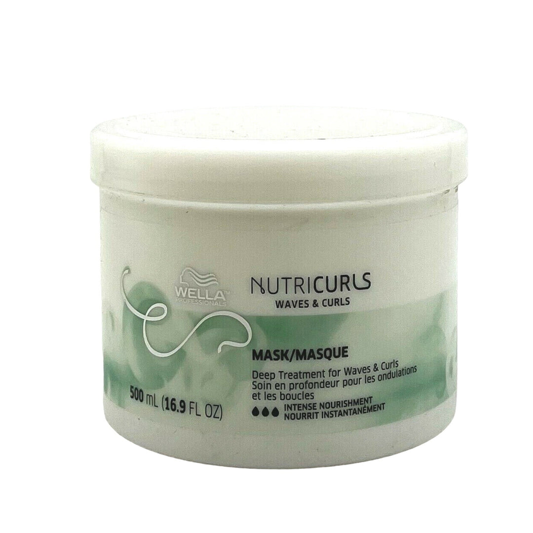 Wella NutriCurls Mask Deep Treatment For Waves & Curls 16.9 oz