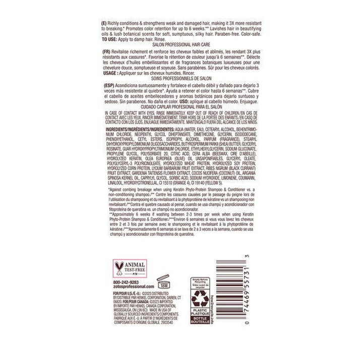 Bain De Terre Keratin Phyto-Protein Strengthening Shampoo & Conditioner 13.5 fl.