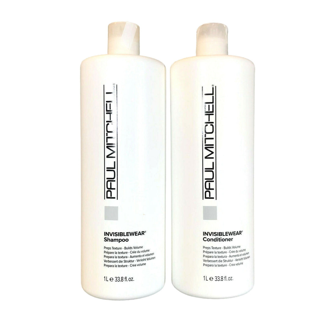 Paul Mitchell InvisibleWear Shampoo & Conditioner 33.8 oz Duo set