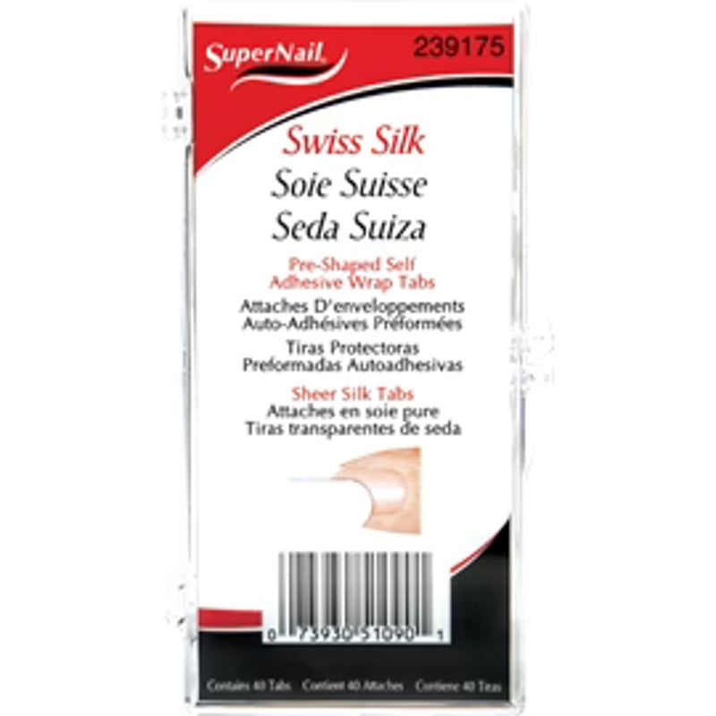Supernail Swiss Silk Wrap Self Adhesive Tabs-3 Pack