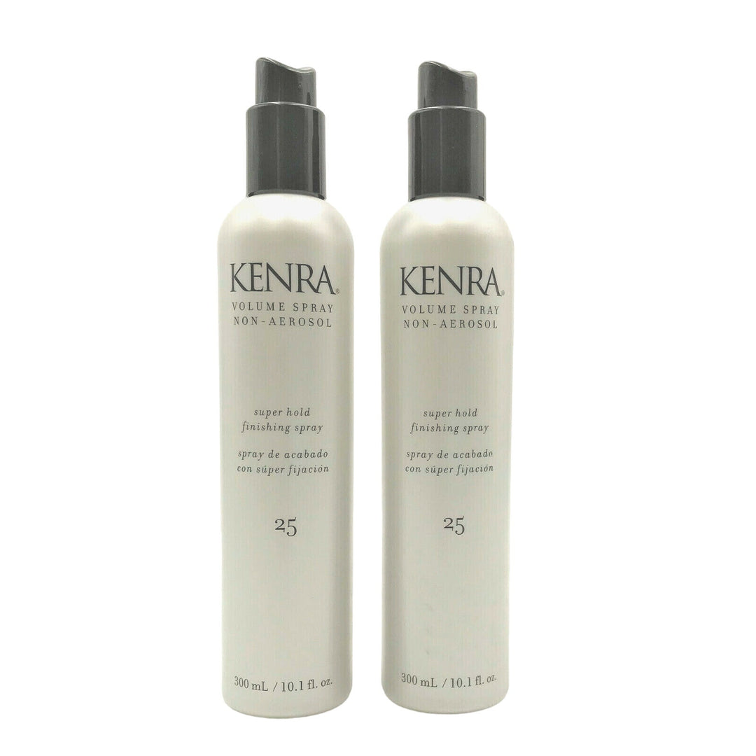 Kenra Volume Spray Non-Aerosol Super Hold Finishing Spray #25 10.1 oz-2 Pack