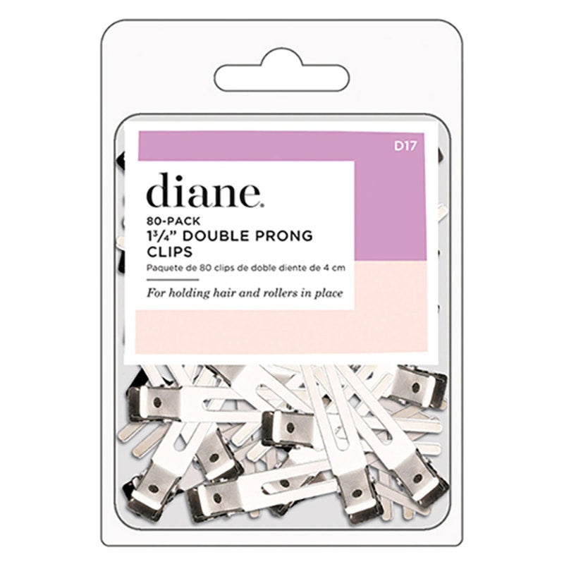 2XDiane Double Prong Clips, 80 Pack