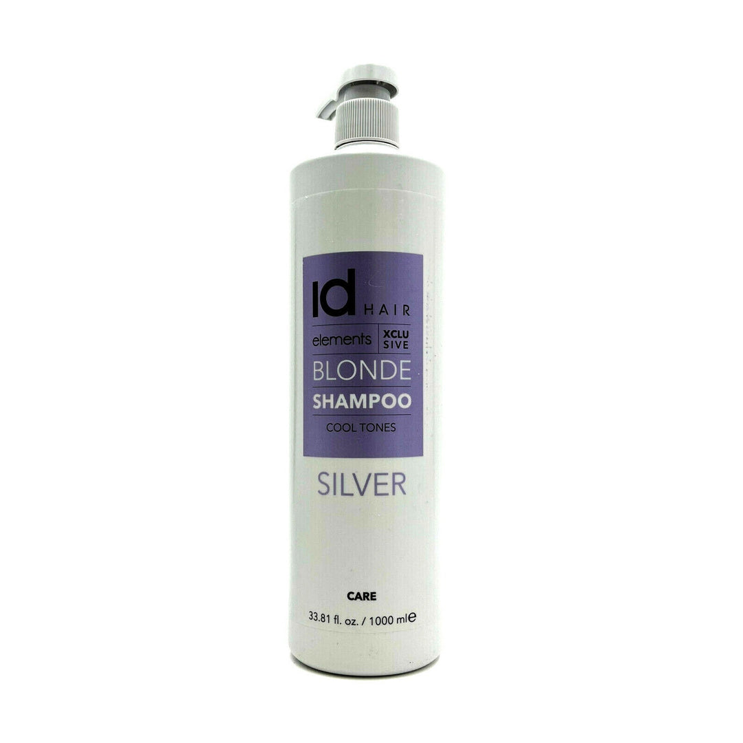 idHair Elements Xcluxive Blonde Shampoo Cool Tones Silver 33.8 oz