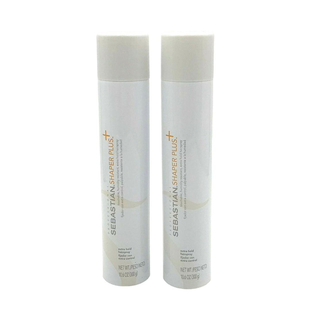 Sebastian Shaper Plus Extra Hold Hairspray 10.6 oz-Pack of 2