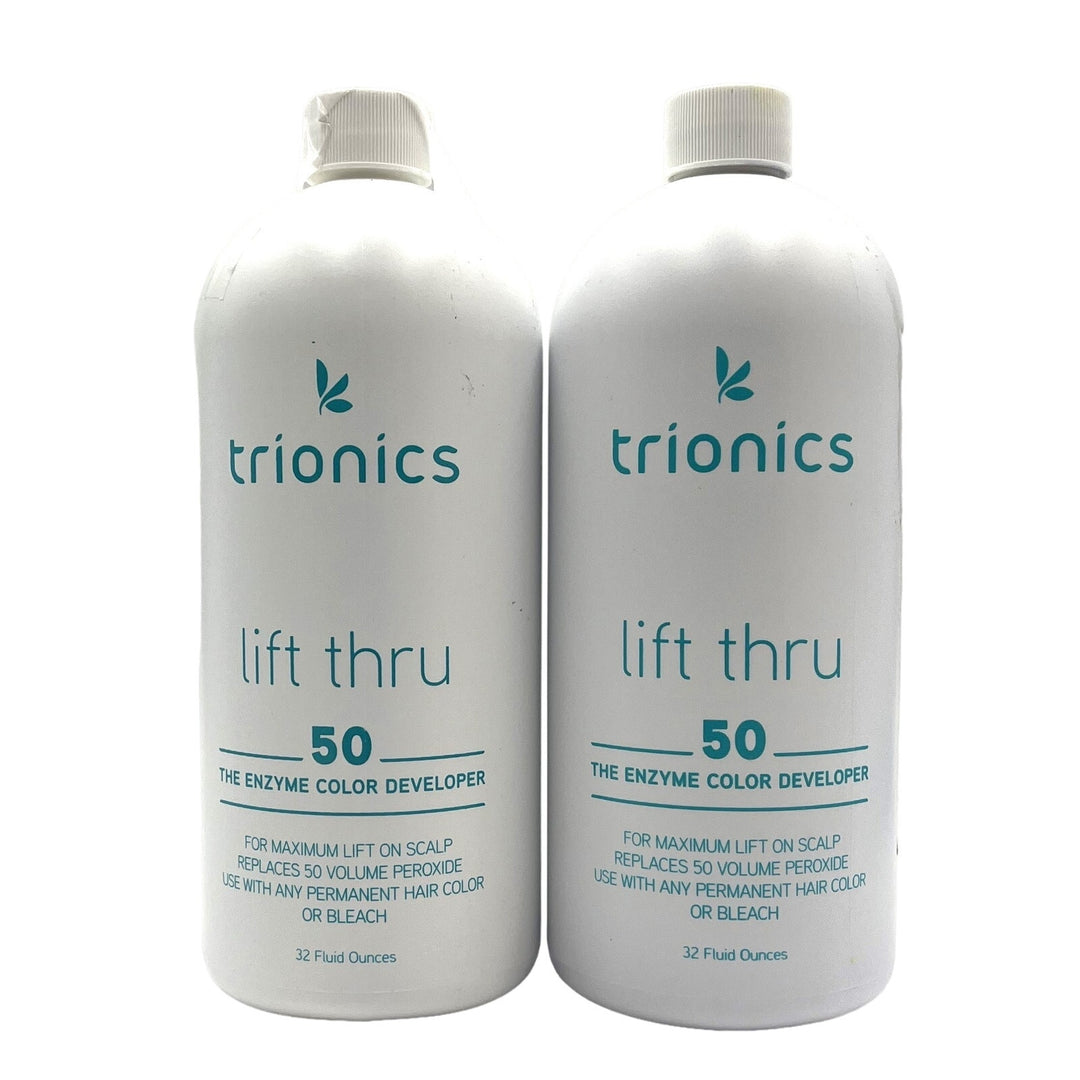 Trionics LIft Thru 50 The Enzyme Color Developer For Maximum Lift 33.8 fl.oz-2 Pack