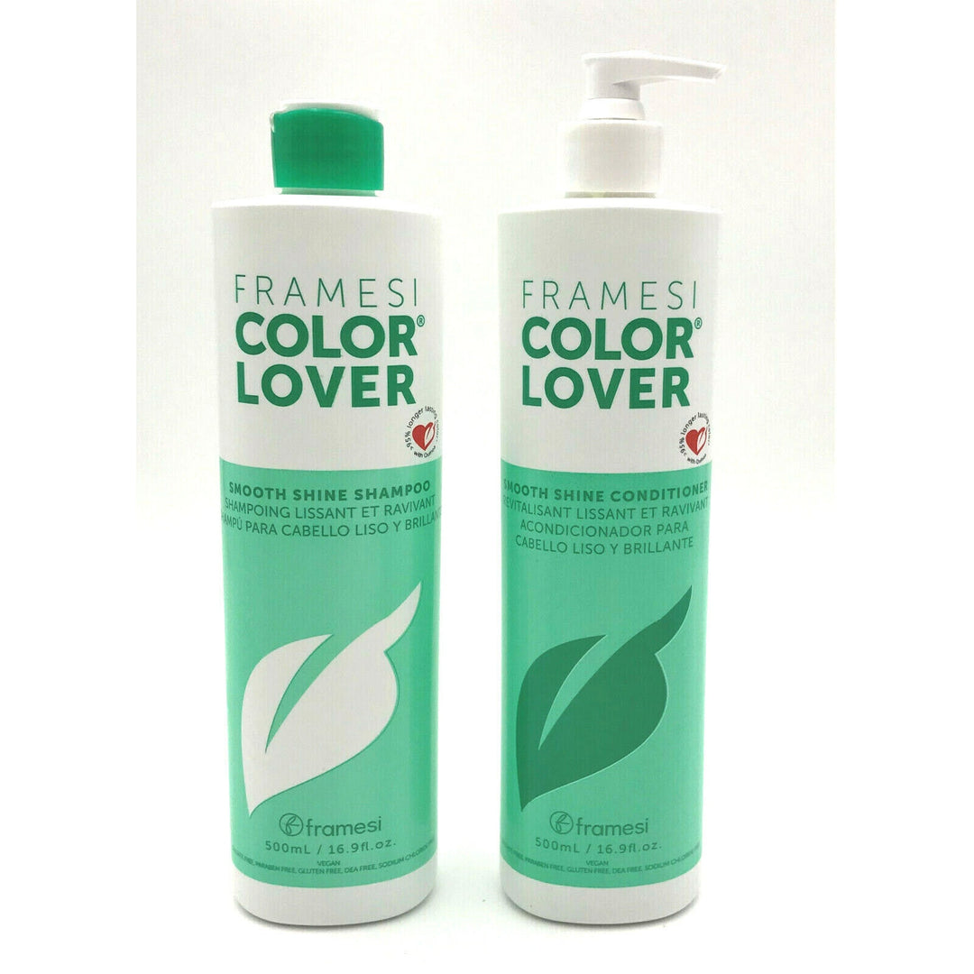 Framesi Color Lover Smooth Shine Shampoo & Conditioner 16.9 oz Duo