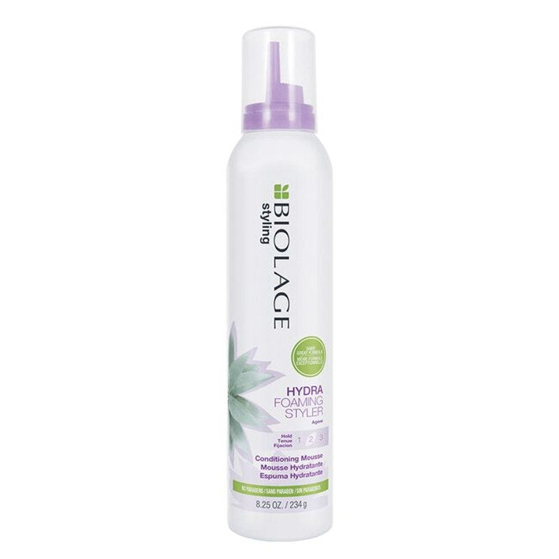 Biolage Styling Hydra Foaming Styler Conditioning Mousse 8.25 oz