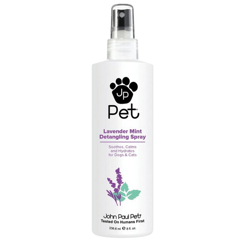 JP Pet Lavender Mint Detangling Spray For Dogs & Cats 8 oz