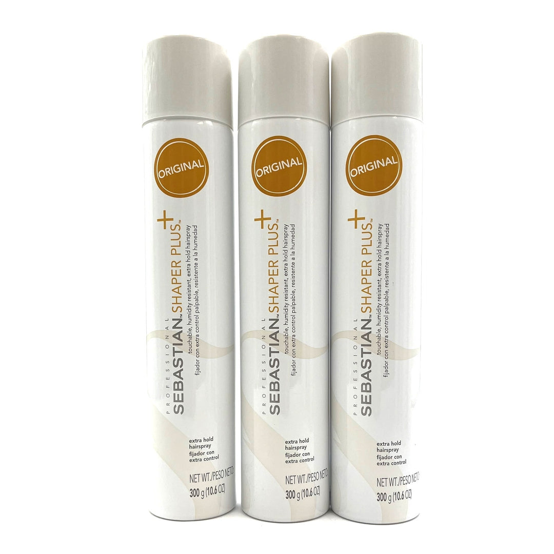 Seebastian Shaper Plus Original Extra Hold Hairspray 10.6 oz-3 Pack