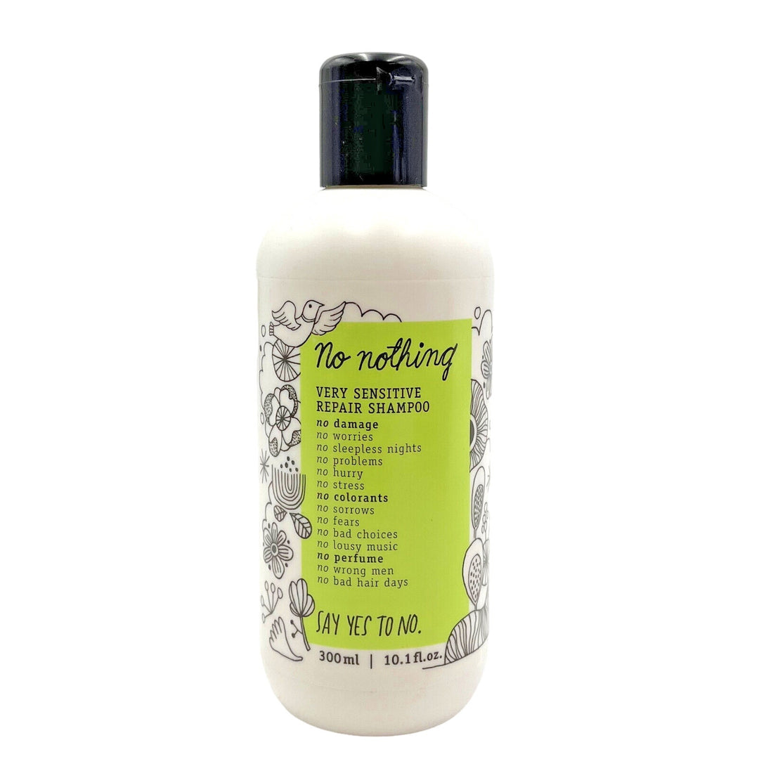 No Nothing Very Sensitive Repair Shampoo For Damaged Hair 10.1 oz