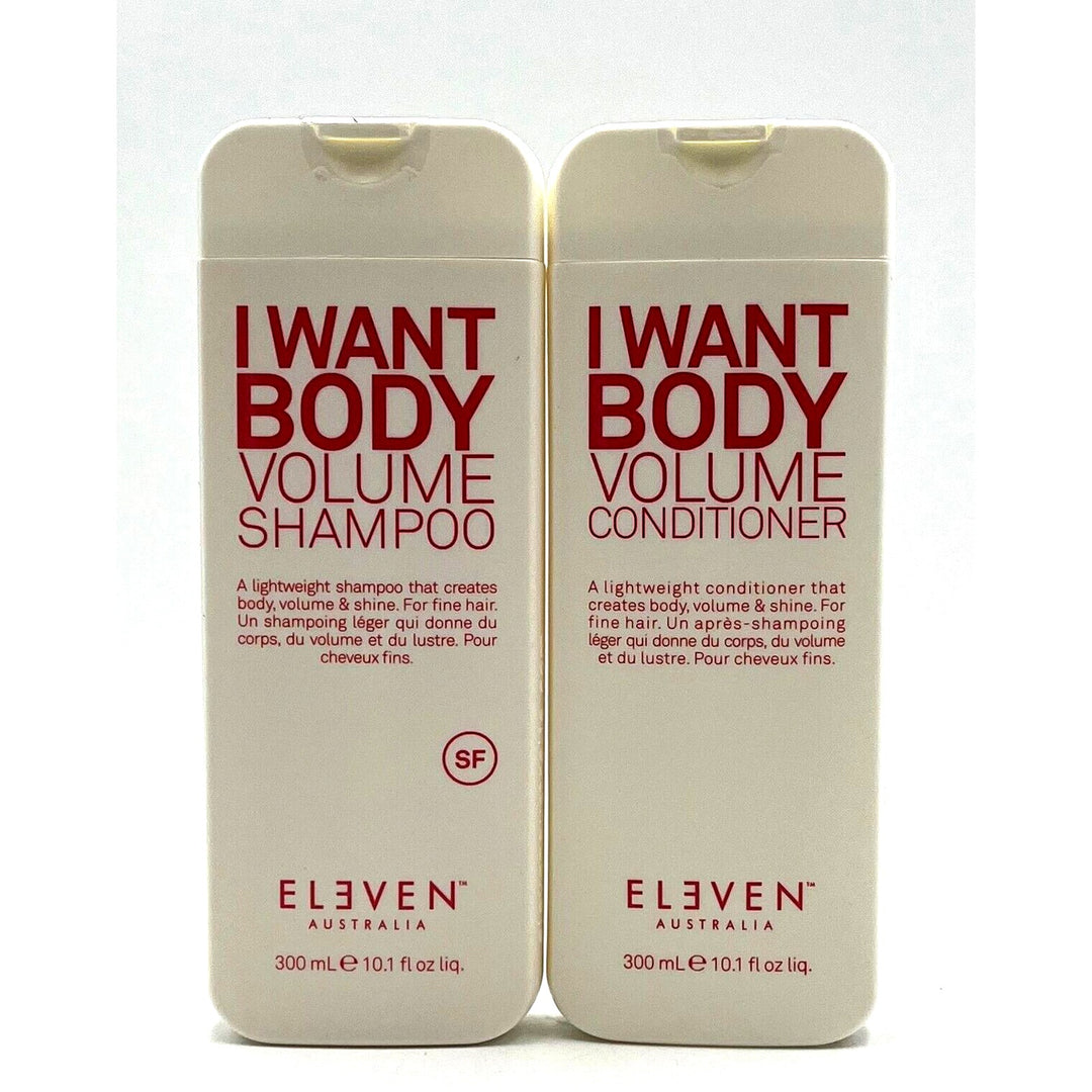 Eleven Australia I Want Body Volume Shampoo & Conditioner 10.1 oz Duo