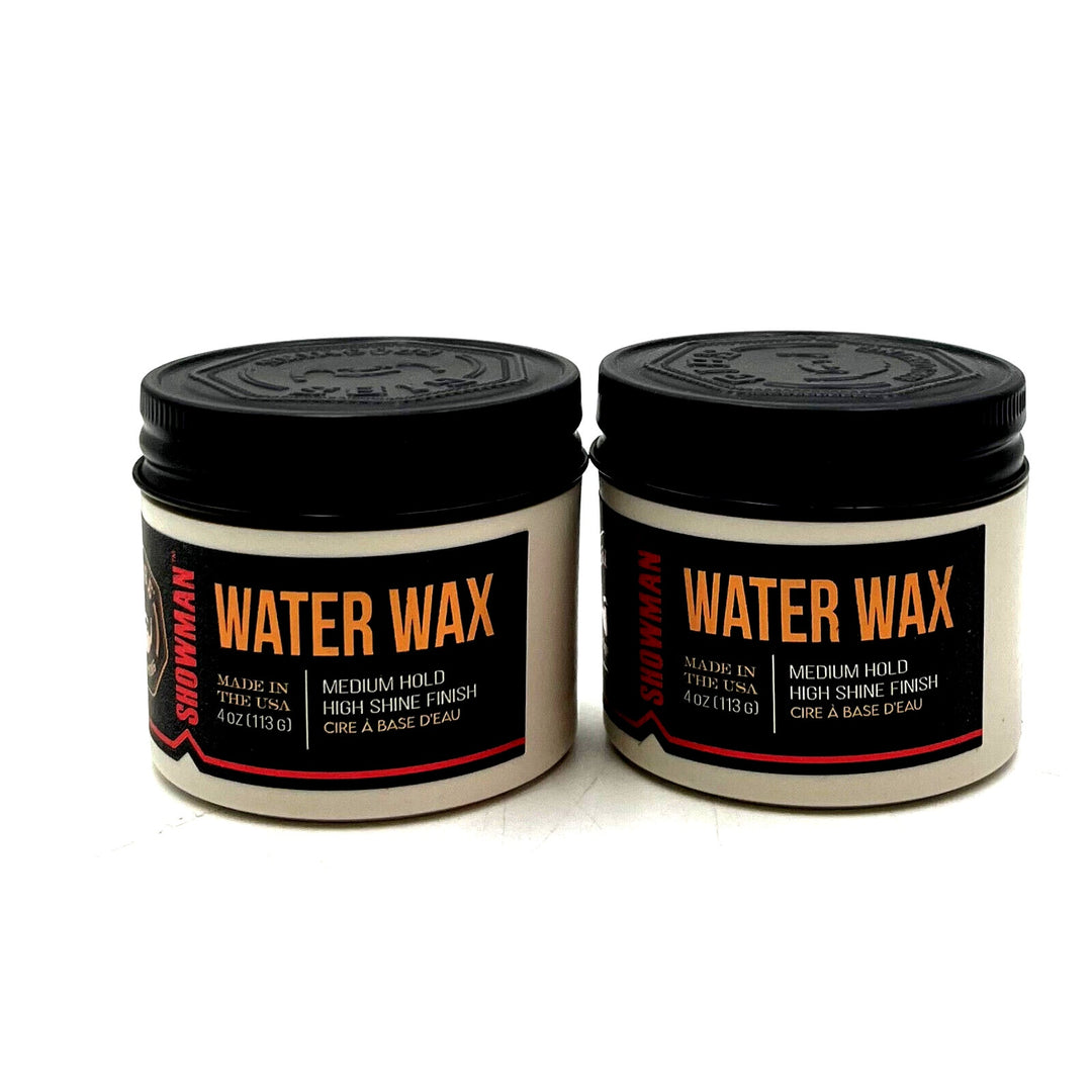 GIBS Grooming Showman Water Wax 4 oz-2 Pack