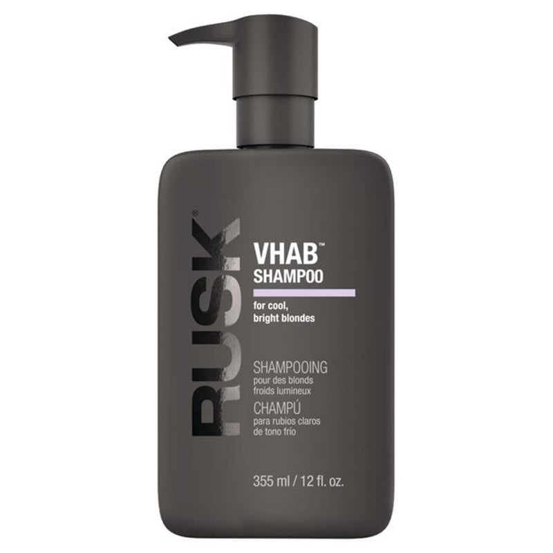 Rusk VHAB Shampoo For Cool, Bright Blondes 12 oz