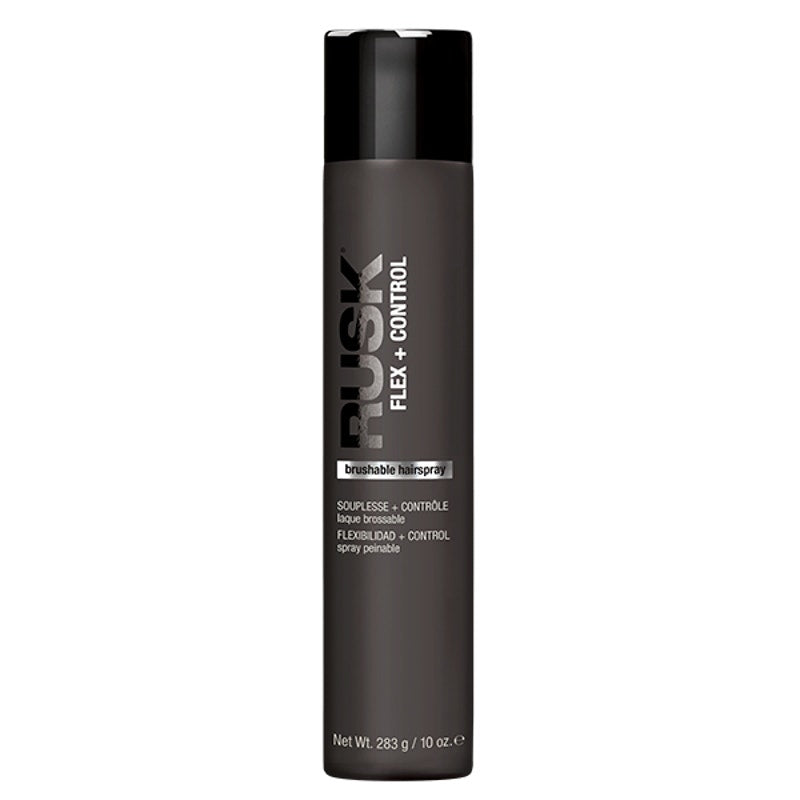 Rusk Flex + Control Brushable Hairspray 10 oz