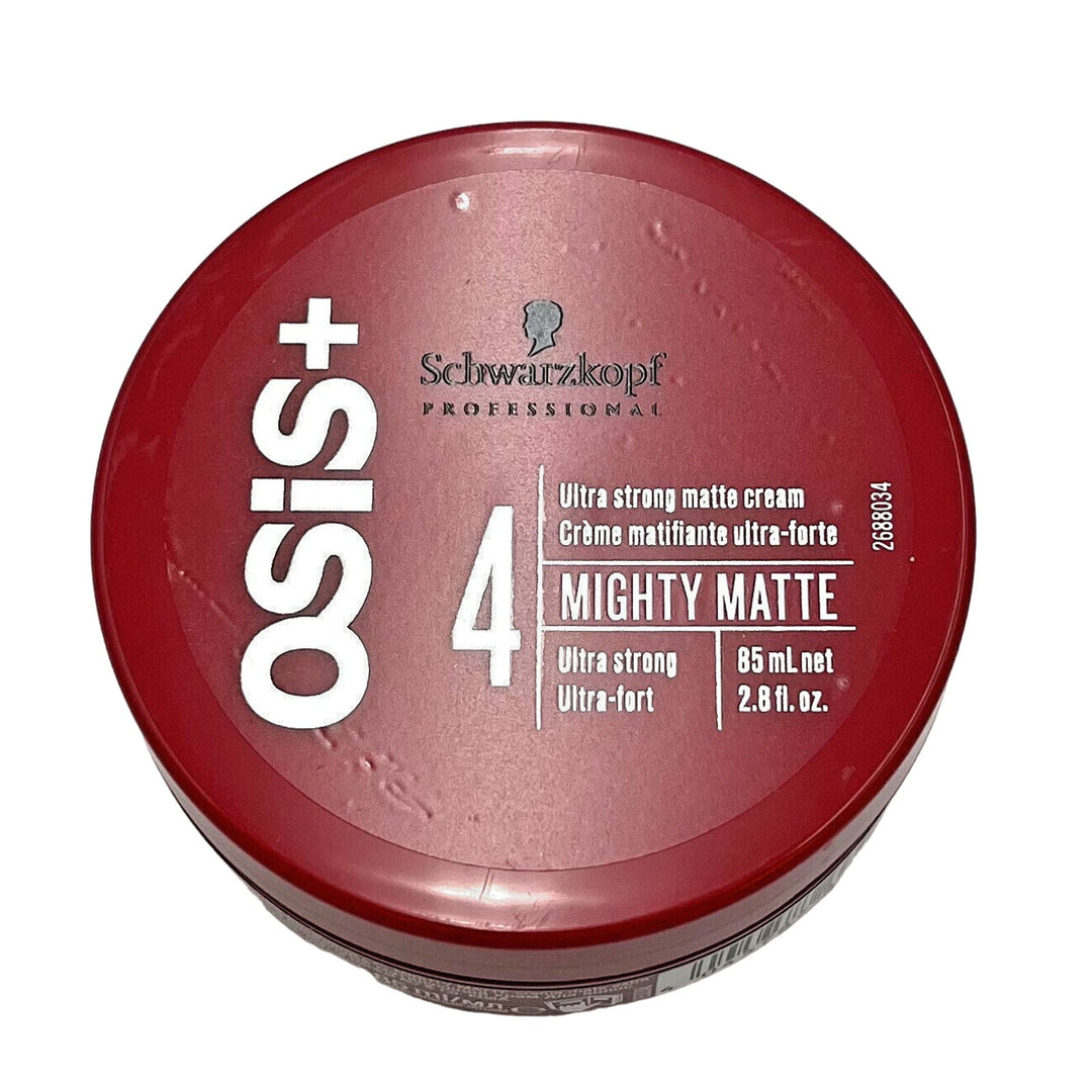 Schwarzkopf Ultra Strong Matte Cream Mighty Matte 2.8 oz