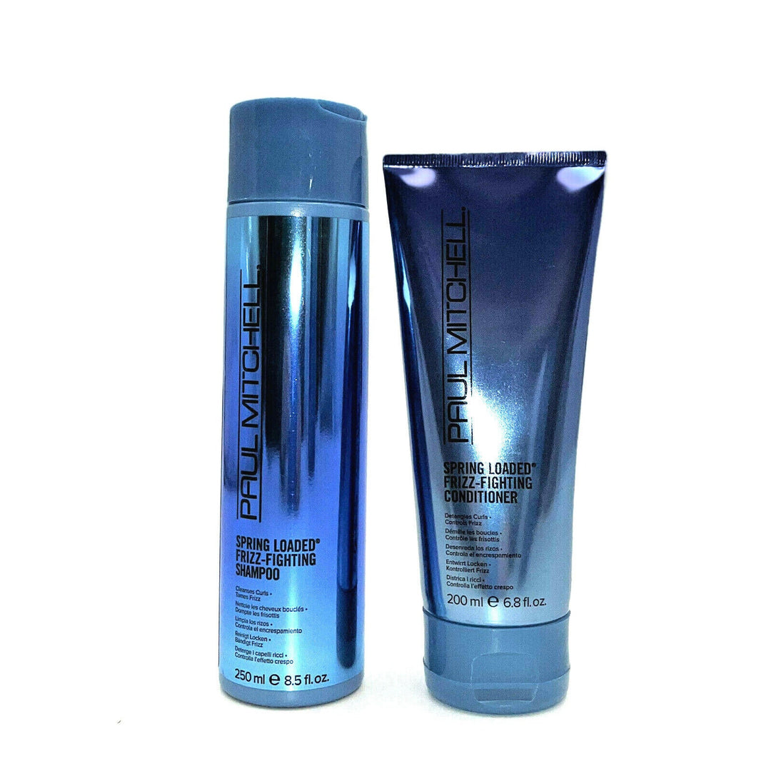 Paul Mitchell Spring Loaded Frizz Fighting Shampoo 8.5 oz & Conditioner 6.8 oz