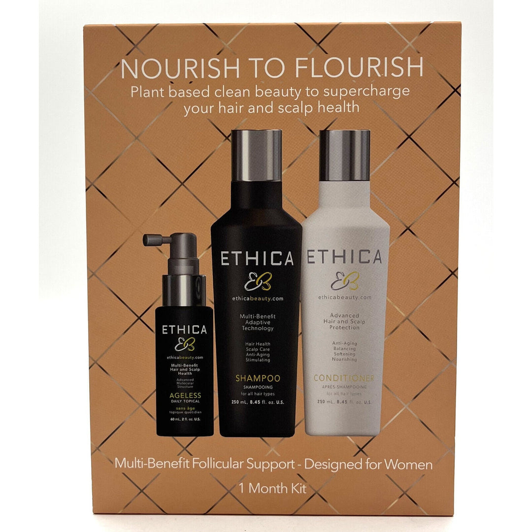 Ethica Nourish To Flourish Multi Benefit Follicular Support For Women 1 Month Ki