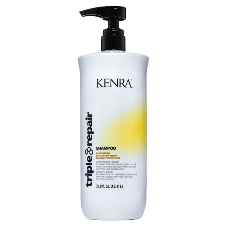 Kenra Triple Repair Shampoo & Conditioner  Bond Repair  Split Ends 33.8 fl.oz