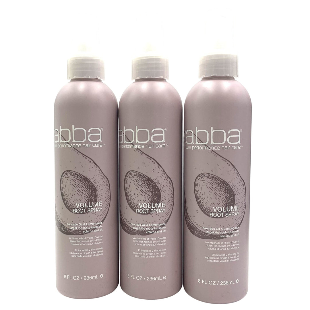 Abba Volume Root Spray 8 fl.oz-3 P ack