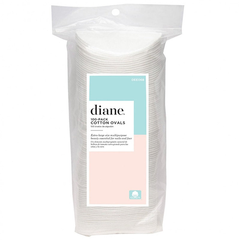 2XDiane Cotton Ovals, 100 Pack