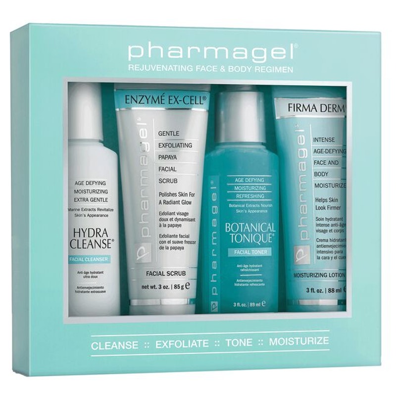 Pharmagel  Rejuvenating Daily Express Face & Body Regimen  Kit-2 Pack