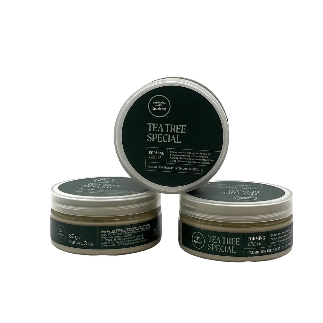 Paul Mitchell Tea Tree Forming Cream Shape  & Natural Shine 3 oz-3 Pack