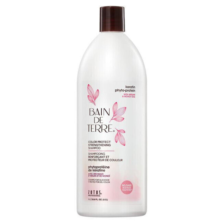 Bain De Terre Keratin Phyto-Protein Strengthening Shampoo & Conditioner 13.5 fl.