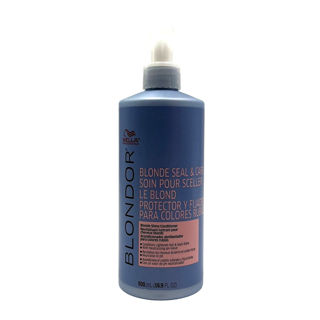 Wella Blondor Blonde Seal & Care Blonde Shine Conditioner 16.9 oz