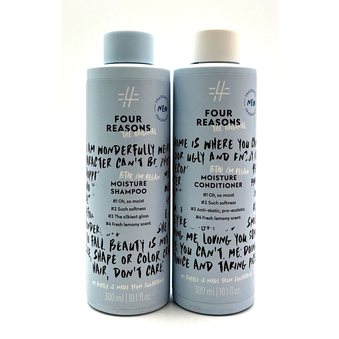 Four Reasons Hair Vegan Moisture Shampoo & Conditioner 10.1 oz Duo