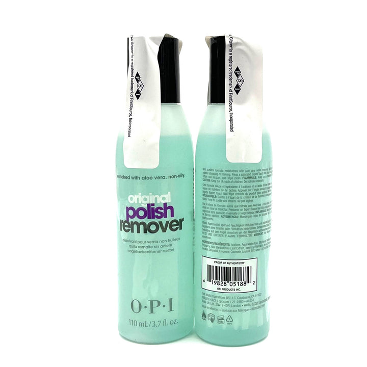 OPI Original Polish Remover, 3.72 oz-2 Pack