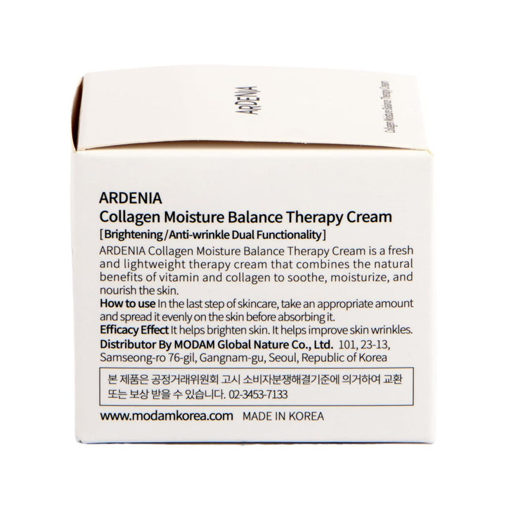 Ardenia Collagen Moisture Wrinkle Improve Therapy Emulsion Toner & Cream Trio Set