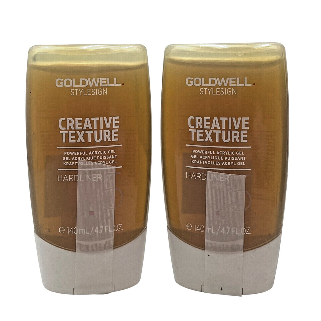 Goldwell Creative Texture Powerful Acrylic Gel Hardliner #5 4.7 oz-2 Pack