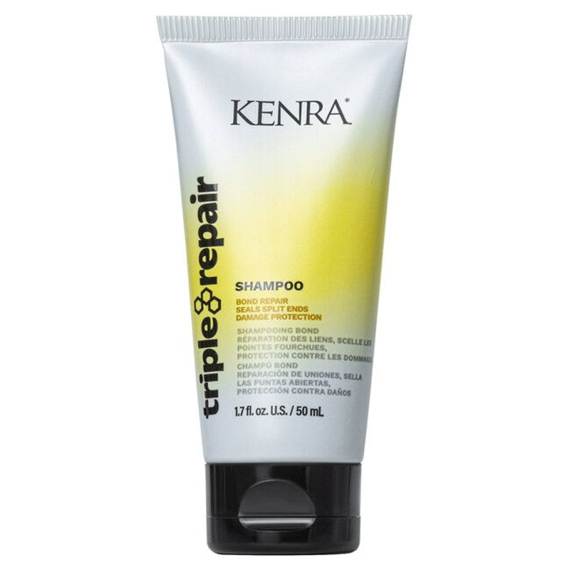 Kenra Triple Repair Shampoo & Conditioner  Bond Repair Seals Split Ends 1.7 fl.oz