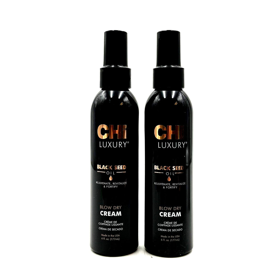 CHI Luxury Black Seed Oil Blow Dry Cream 6 oz-2 Pack