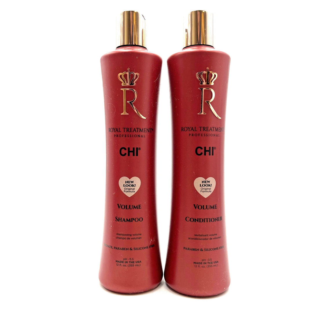 CHI Royal Treatment Volume Shampoo & Conditioner 12 oz Duo