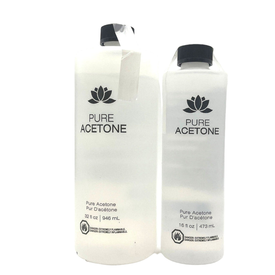 Marianna Pure Acetone Nail Polish Remover 32 fl.oz & 16 fl.oz Duo