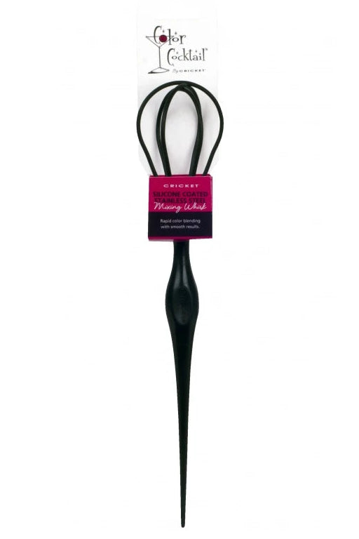 Cricket Color Cocktail Silicone Coated Stainless Steel Mixing Whisk