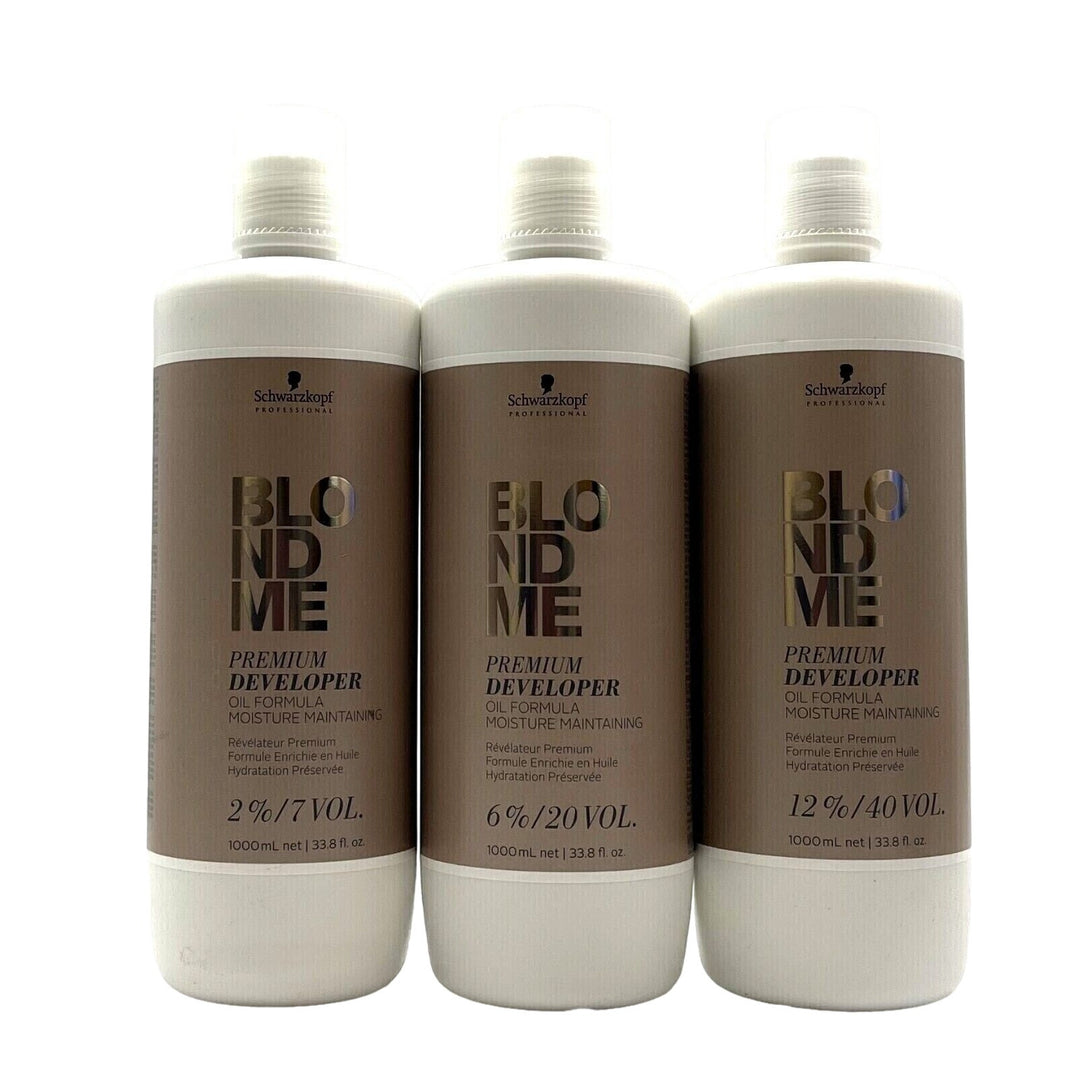 Schwarzkopf BlondMe Premium Developer Oil Formula 33.8 oz-Choose Yours