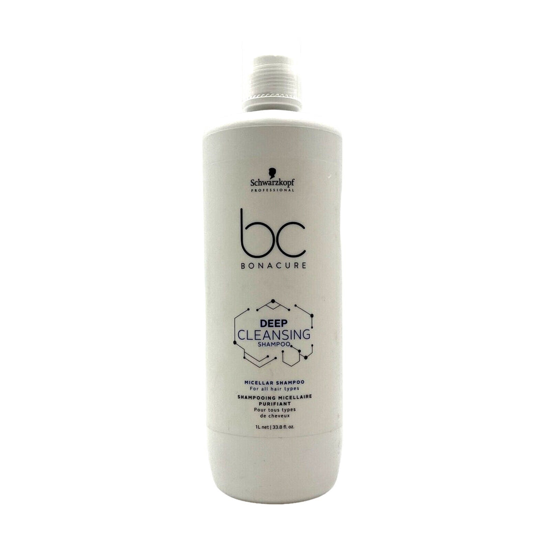 Schwarzkopf BonaCure Deep Cleansing Shampoo Micella/All Hair Types 33.8 oz