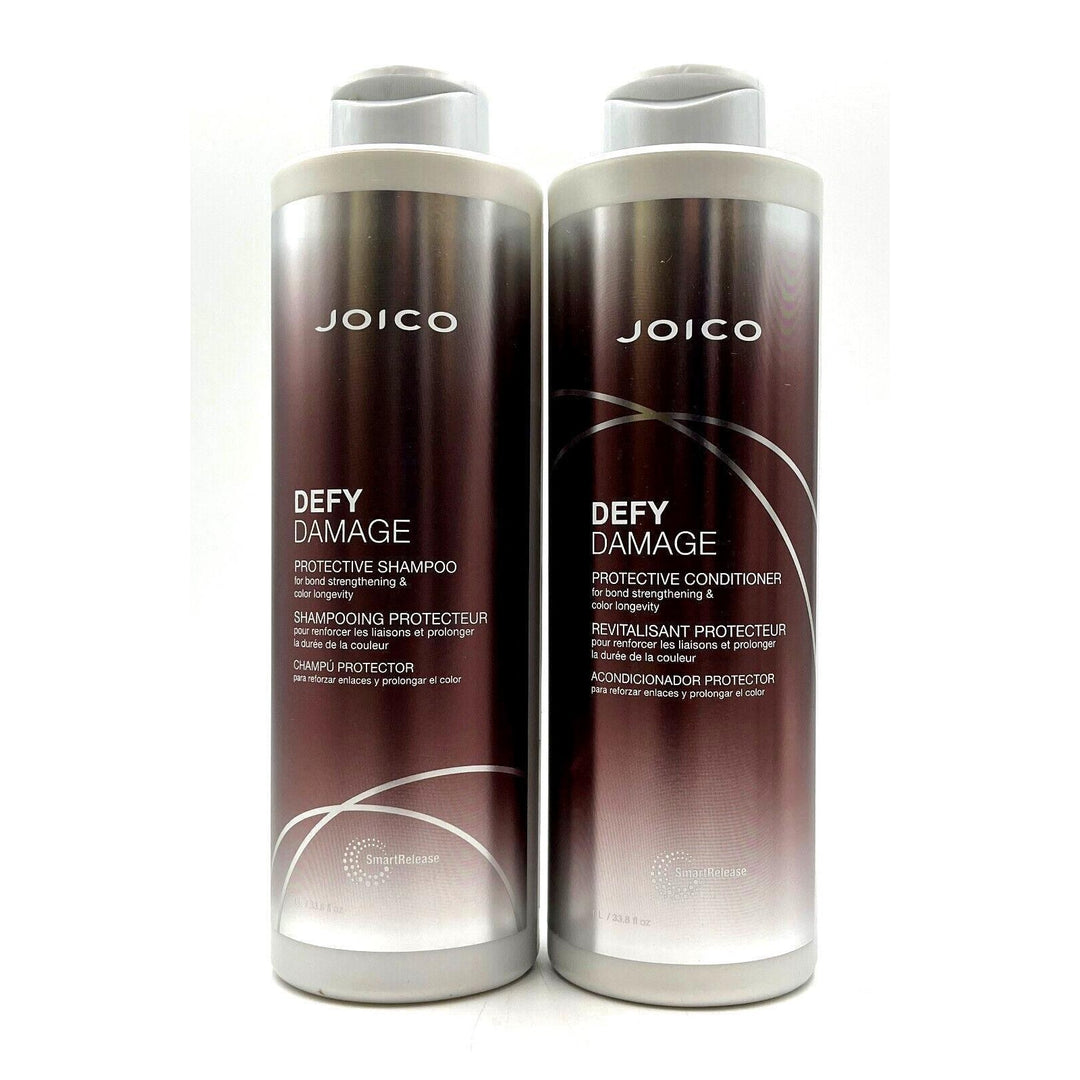 Joico Defy Damage Protective Shampoo/Conditioner Bond Strengthening 33.8 oz Duo